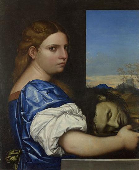 Sebastiano del Piombo The Daughter of Herodias oil painting picture